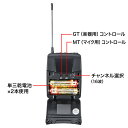 ショッピング 【送料無料】 SANWA SUPPLY(サンワサプライ) ワイヤレスヘッドマイク(MM-SPAMP3用) MM-SPAMP3WHSラジオマイク 無線 ツーピース ワイヤレス ヘッドマイク 装着 快適 フレキシブルアーム マイク 自由 安定 乾電池式 ヘッドセット マイク 高性能 便利 激安