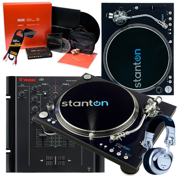 stanton スタントン / ST.150 + VMC-002XLu TUB + SL3 DJセット《DJ PRO3000ヘッドフォンプレゼント：611040100》 【送料無料】【池袋店】