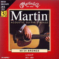 Martin / Standard 80/20 Bronze M140PK3(3set Pack) Light 12-54【福岡パルコ店】