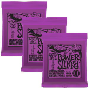 ERNIE BALL / 2220 Power Slinky 3セット アーニーボール エレキギター弦