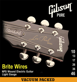 Gibson / SEG-700L Brite Wires Light ギブソン エレキギター弦 1セット