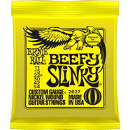 ERNIE BALL / アーニーボール ダウン チューニング専用エレキギター弦 Beefy Slinky-Yellow 1セット