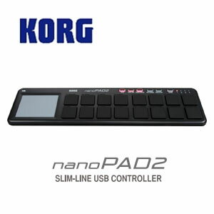 KORG / nano PAD2 SLIM-LINE USB パッド ブラック