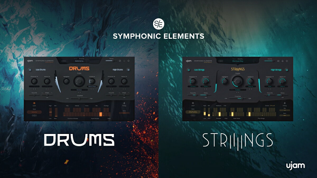 UJAM / Symphonic Elements Bundle 񂹏i  PNG 