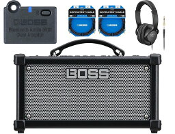 【あす楽対象商品】BOSS / DUAL CUBE LX D-CUBE LX Guitar Amplifier [BT-DUAL 同時購入セット] ギターアンプ ボス 最大出力10W【YRK】