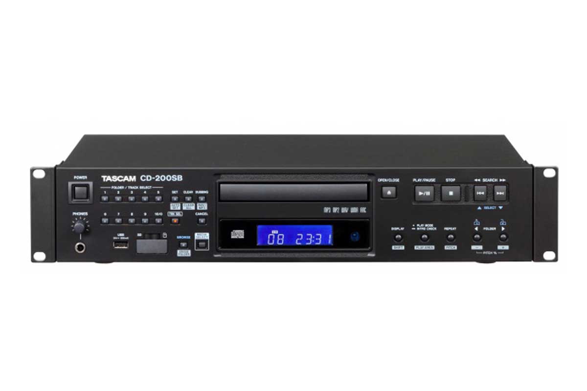 TASCAM タスカム / CD-200SB CDプレーヤー【お取り寄せ商品】【送料無料】...:ishibashi:10137848