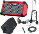 Roland / CUBE STREET RED 純正ケース・マイク・ケーブル・キャリーカートセット【YRK