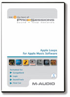 ڥݥ5 3/9 959ޤǡM-AUDIO Apple Loops Vol.1 The Best of ProSessions