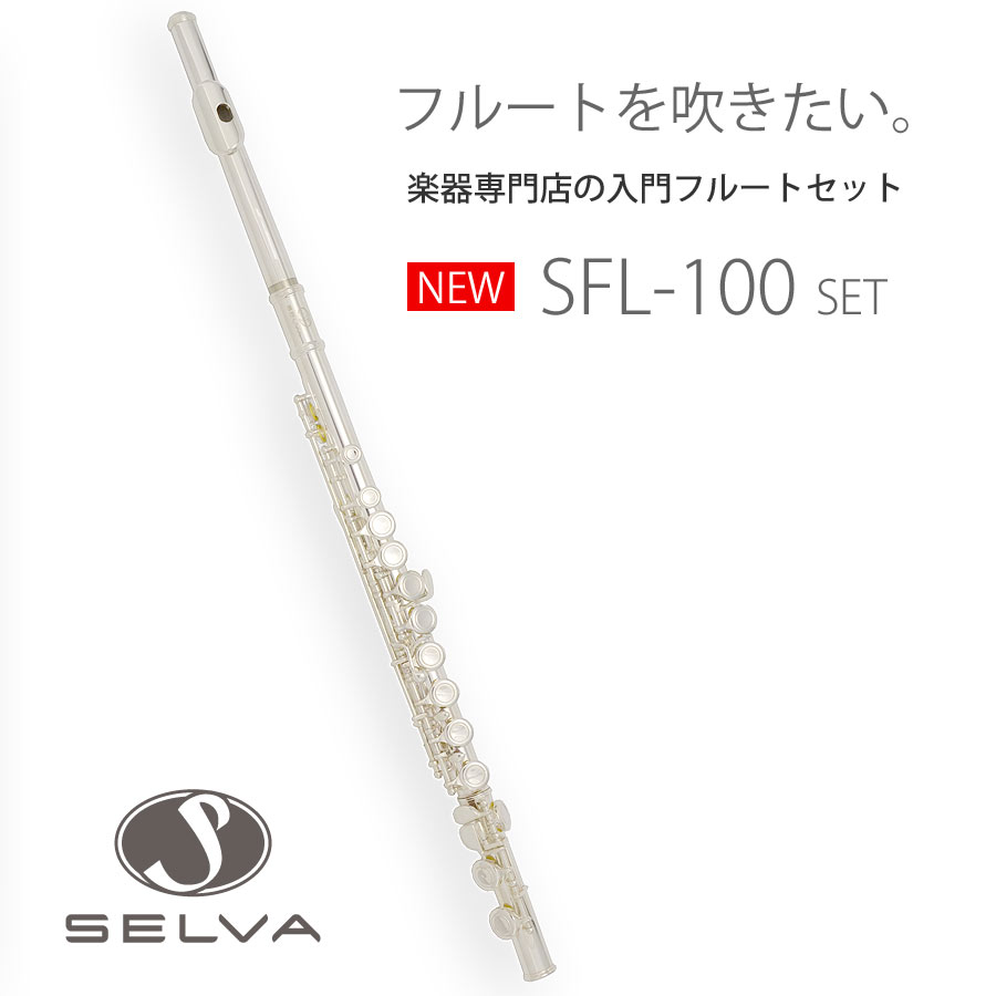 SELVA (セルバ) 初心者向けフルート入門セット FLUTE SFL-100 届いてす…...:ishibashi:10040579