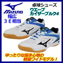 【30%OFF!】ミズノ【MIZUNO】卓球シューズ ウエーブカイザーブルク4 / WAVE KAISERBU