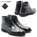 madras Walk SPMW5506 マドラスウォークメンズ ブーツ ビジネス 天然皮革 本革 ゴアテックス 防水 スムース革 ファスナー 防滑ソール 幅広 4E 男性 紳士