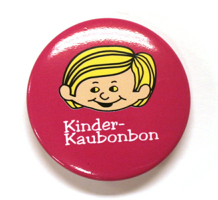 ☆レビューを書いて送料無料!!☆缶バッチKinder-Kaubonbon♪