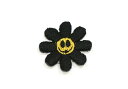 【アップリケ わっぺん wappen 果物 フルーツ 手芸 】刺繍アイロン接着タイプ☆☆レビューを書いてメール便送料無料!!刺繍ワッペンスマイルフラワー♪