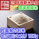 【29年新米入荷】佐賀県白石地区 七夕コシヒカリ 10キロ(5キロ×2袋)【特別栽培米】★五ッ星お米マイスター 厳選米★【本州は送料無料(北海道・沖縄は別途送料600円、四国・九州は別途200円加算)】