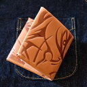 レッドムーン ウォレット REDMOON ショートウォレット 財布 DEVIL-D コンパクトウォレット サドルレザー デビル エンボス加工【送料無料】