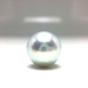 真珠 ネクタイピン パール アコヤ真珠 9.8mm ホワイトシルバーブルー(ナチュラル) Pt900 プラチナ 針 67725 イソワパール