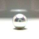 真珠 ネクタイピン パール アコヤ真珠 9.6mm ホワイトシルバーブルー(ナチュラル) Pt900 プラチナ 針 67727 イソワパール