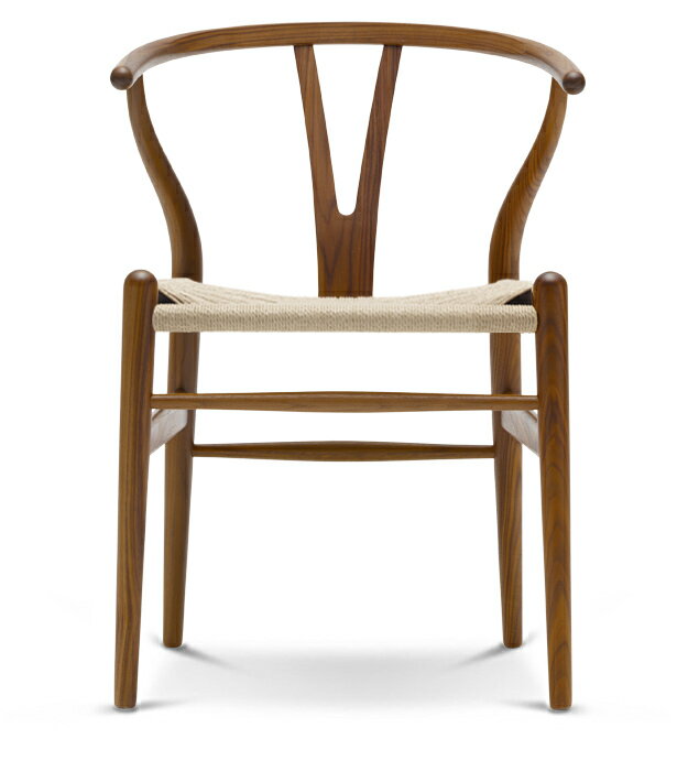 Yチェア （ウォールナット材 座面ナチュラル オイル塗装） ハンス・J・ウェグナー 椅子 チェア カ...:isseido-shop:10000464