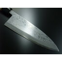 出刃包丁 210mm 関兼常 安来鋼白紙2号 11層ダマスカス鋼 朴木柄 7寸 鋭い切れ味永続き! KC-511