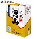 お中元 お酒 日本酒 白雪 摂州男山 純米 BIB 3L 3000ml 日本酒 小西酒造 バッグインボックス お酒 父の日