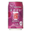 [サントリー]　ほろよい〈ぶどうサワー〉　350ml　24本　(1ケース)