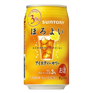 [サントリー]　ほろよい〈アイスティーサワー〉　350ml　24本　(1ケース)