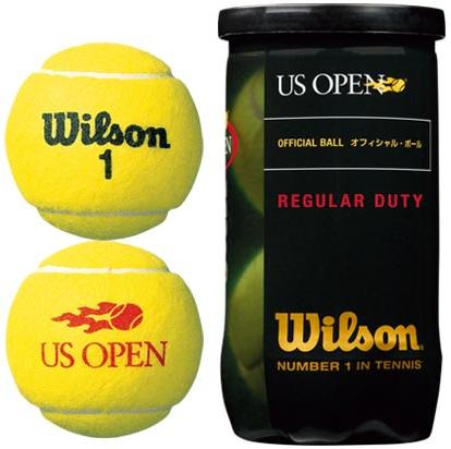 《送料無料》【ウィルソン】テニスボール US OPEN レギュラー・デューティー 1ケース(36缶=72球入り) WRT1005J