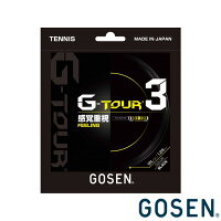 《簡易配送可》GOSEN　G-TOUR　ジー・ツアー3　16L　TSGT30　ゴーセン　硬式テニスストリングの画像