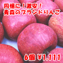激安！同梱オススメ！青森県産ブランドりんご6個品種はお任せください！