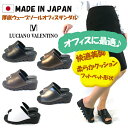 サンダル レディース 厚底 歩きやすい オール シーズン ルチアノバレンチノ オフィス 日本製 LUCIANO VALENTINO 走れる 痛くない ウェーブソール オフィス履き 普段履き コンフォート ナース OL 事務 ファーストコンタクトのメーカー (全5色) 2足購入送料無料