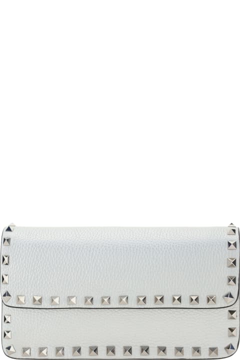 Valentino Garavani クラッチバッグ ロックスタッズハンドバッグ