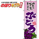 ぶどう(葡萄) のぼり旗 0100080IN 60cm×180cm