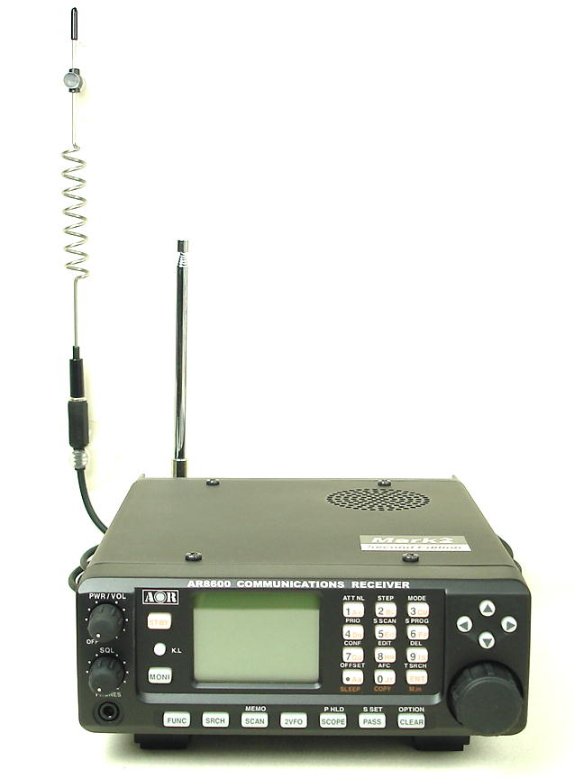 広帯域受信機(マルチバンドレシーバー・ワイドバンドレシーバー)固定機 /AOR /AR8600MK2/ 高感度車内アンテナ付　　 　 　　　マルチバンドレシーバーAOR 広帯域固定型レシーバーNO.1 AR8600MK2エアバンド