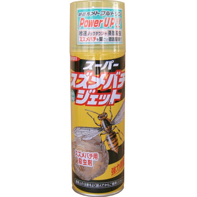 スーパースズメバチジェット　480ml　6本セット：＜イカリ消毒＞