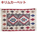 【送料無料】トルコ製 ニューキリム 高級1点物 手織り NEW KILIM カーペット トルコキリム 60×90cm マット 絨毯 ラグ ハンドメイド 一点物 4571469532501
