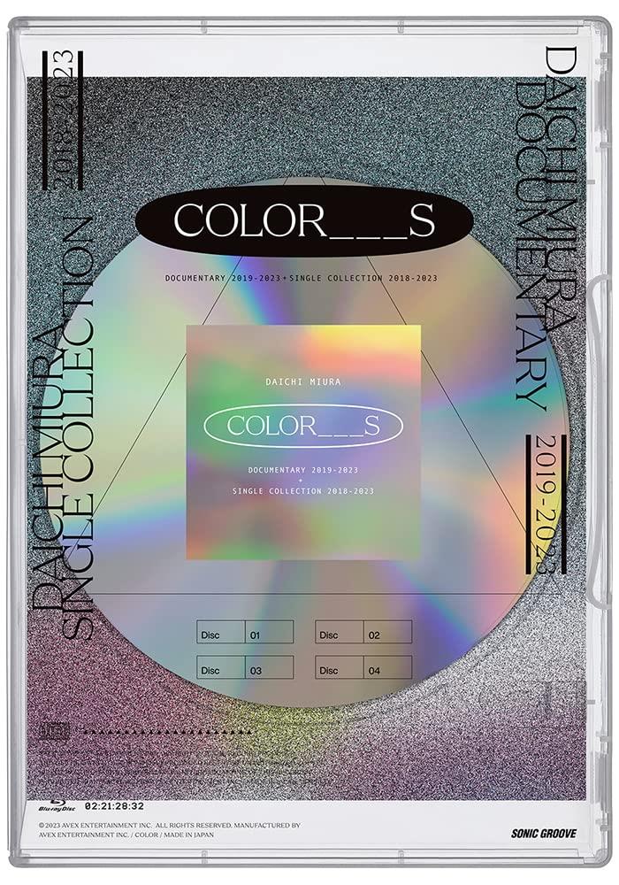 DAICHI MIURA DOCUMENTARY 2019-2023 + SINGLE COLLECTION 2018-2023 “COLOR___S”(Blu-ray2枚組+CD2枚組)(スマプラ対応) [Blu-ray]