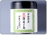 宇治抹茶　清寿の森　30g缶入り§伊藤久右衛門（お中元・御中元）京都老舗のおいしいお茶・宇治茶です。