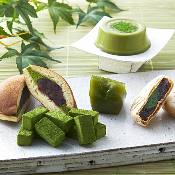 宇治抹茶スイーツ詰合せ「五撰」 §★【抹茶スイーツ 宇治茶 ...