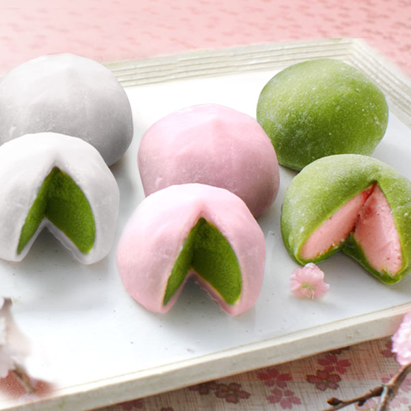 春の宇治三色だいふく　抹茶、さくら、塩桜あん　6個入§母の日...