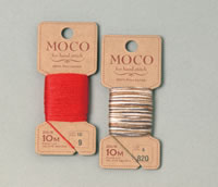 【フジックス】　MOCO（モコ）10m　手縫いステッチ糸　グラデーションカラー　20色