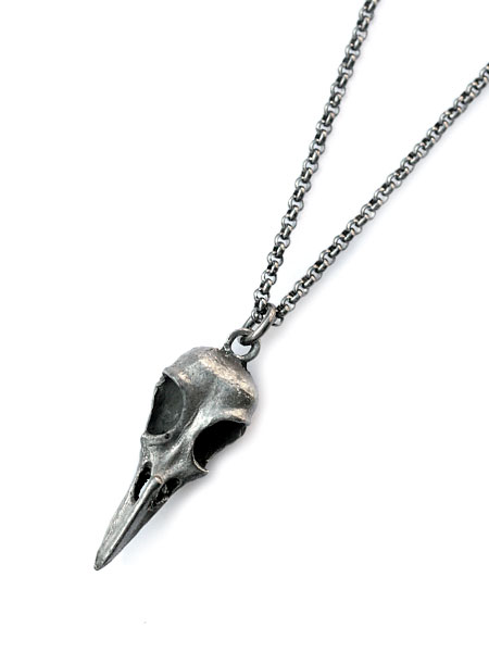 Blue Bayer Design(u[xC[ fUC)Black Raven Skull Necklace ubN C@XJlbNX / y_g JX Vo[ hN O`F[ [  o[h Aj}   jZbNX Y fB[X