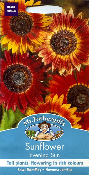 Mr.Fothergill's SeedsSunflower Evening Sunサンフラワー（ひまわり）・イブニング・サンの種