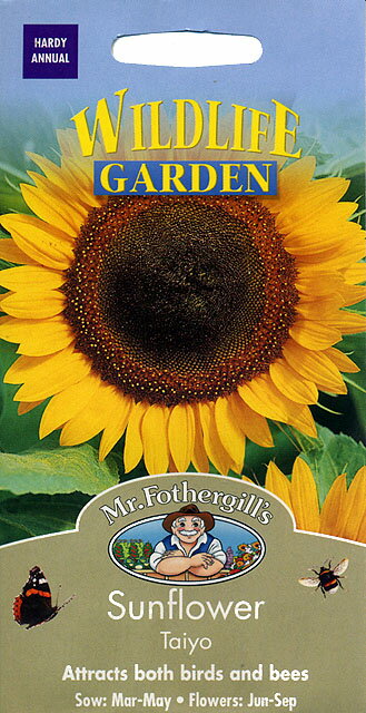 Mr.Fothergill's SeedsWildlife GardenSunflower Taiyoワイルドライフ・ガーデンサンフラワー（ひまわり）・タイヨーの種