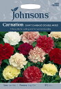【輸入種子】Johnsons SeedsCarnation GIANT CHAUBAUD DOUBLE MIXEDカーネーション・ジャイアント・シャボー・ダブル・ミックスジョンソンズシード