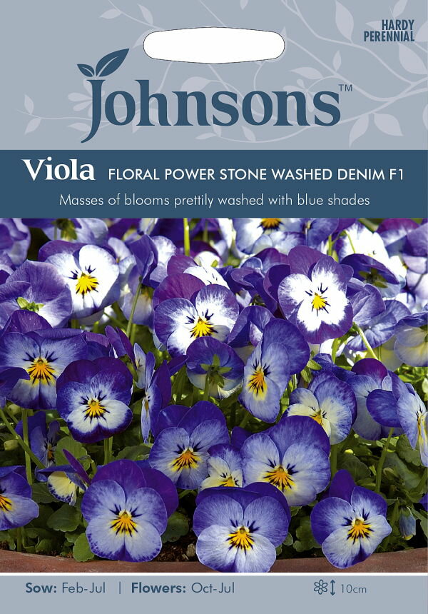 【輸入種子】Johnsons SeedsViola Floral Power Stone …...:ivy-believe-happiness:10002425
