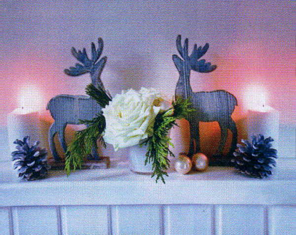 LED Picture Light Collection2deer Candle S...:ivy-believe-happiness:10004497