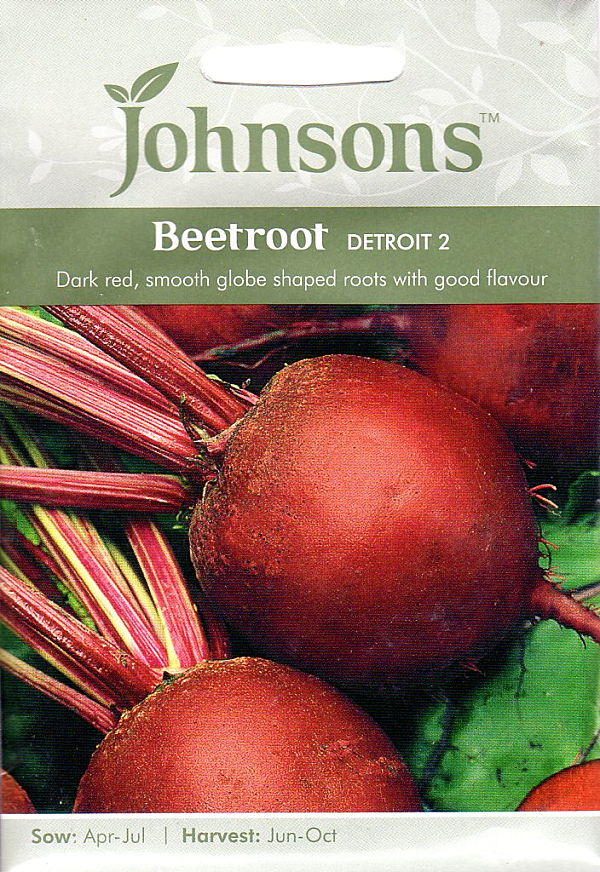Johnsons SeedsBeetroot Detroit 2ビートルート・デトロイト・2の種【輸入種子】最も人気のビーツ！