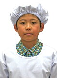 【孩子用】【供给饮食白衣】供给饮食帽子6[【子供用】【給食白衣】給食帽子　6]