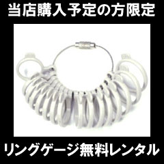 指輪サイズ リングゲージ 無料レンタル 貸出し 結婚指輪 マリッジリング ブライダル リン…...:j-kimura:10002670