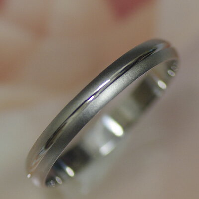プラチナペアリング ピーア 【1本販売】 PT900製 結婚指輪 マリッジリング スタンダード 表面ツヤ消レビューでクオカードプレゼント-ふたりの絆-